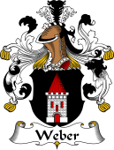 German Wappen Coat of Arms for Weber