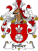German Wappen Coat of Arms for Spiller