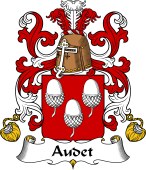 Coat of Arms from France for Audet
