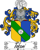 Araldica Italiana Italian Coat of Arms for Tofani