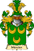 French Family Coat of Arms (v.23) for Mercier II