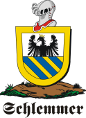 German shield on a mount for Schlemmer