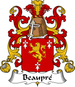 Coat of Arms from France for Beaupré