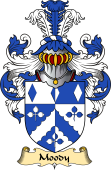 English Coat of Arms (v.23) for the family Moody