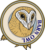 Birds of Prey Clipart image: Barn Owl Head-M