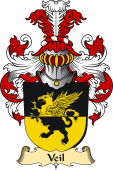v.23 Coat of Family Arms from Germany for Veil