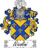 Araldica Italiana Coat of arms used by the Italian family Nicolini