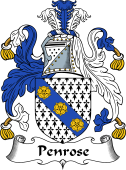 English Coat of Arms for the family Penrose