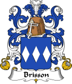 Coat of Arms from France for Brisson
