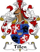 German Wappen Coat of Arms for Tillen