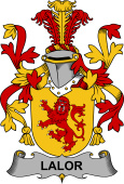 Irish Coat of Arms for Lalor or O'Lawlor