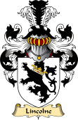 English Coat of Arms (v.23) for the family Lincolne I