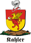 German shield on a mount for Kahler