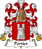 Coat of Arms from France for Portier