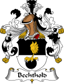 German Wappen Coat of Arms for Bechthold