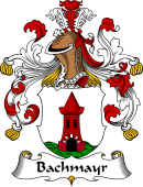 German Wappen Coat of Arms for Bachmayr
