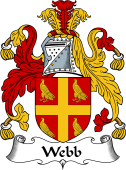 English Coat of Arms for the family Webb