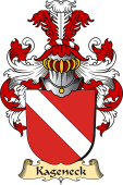 v.23 Coat of Family Arms from Germany for Kageneck