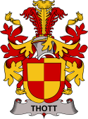 Swedish Coat of Arms for Thott