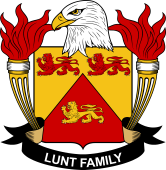 American Coat of Arms for Lunt