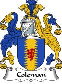 English Coat of Arms for Coleman