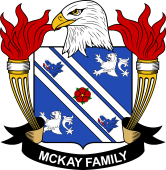 Coat of arms used by the McKay family in the United States of America