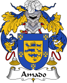 Spanish Coat of Arms for Amado or Amador