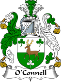 Irish Coat of Arms for O'Connell or MacConnell