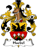 German Wappen Coat of Arms for Huebel