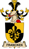 Republic of Austria Coat of Arms for Francken
