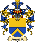 Italian Family Coat of Arms (v.25a) Scalabrini