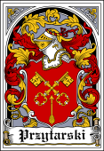Polish Coat of Arms Bookplate for Przytarski