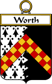 Irish Badge for Worth or McWorth