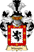 French Family Coat of Arms (v.23) for Mangin
