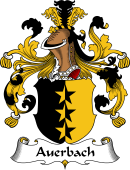 German Wappen Coat of Arms for Auerbach