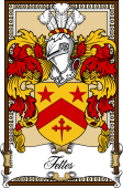 Scottish Coat of Arms Bookplate for Fettes