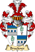 v.23 Coat of Family Arms from Germany for Bruckner