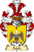 v.23 Coat of Family Arms from Germany for Falck