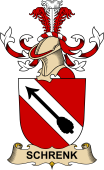 Republic of Austria Coat of Arms for Schrenk