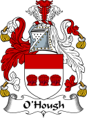 Irish Coat of Arms for O'Hough