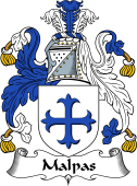 English Coat of Arms for Malpas