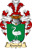 v.23 Coat of Family Arms from Germany for Krenchel