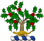 Family crest from Ireland for Dunn or O'Dunn