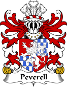 Welsh Coat of Arms for Peverell (of Pembrokeshire)