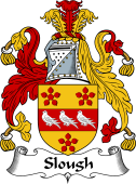 English Coat of Arms for the family Slough