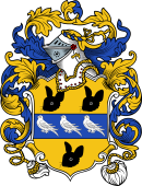 English or Welsh Coat of Arms for Audley (Beerechurch, Essex)