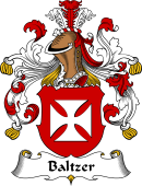 German Wappen Coat of Arms for Baltzer