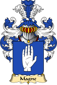 French Family Coat of Arms (v.23) for Magne