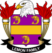 American Coat of Arms for Lemon