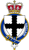 Families of Britain Coat of Arms Badge for: Sinclair (Scotland)